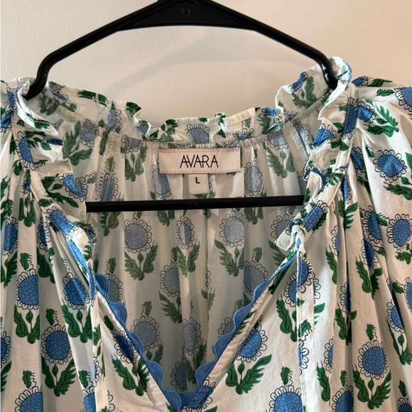 Floral Mini Dress w/ 3/4 Length Sleeves - Picture 2 of 5